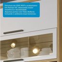Ver imagem 6 de Cozinha Compacta Modulada 100% MDF 4 Peças 9 Portas 3 Gavetas e Vidro 274cm Vicenza Espresso Móveis Bege/Amêndoa/Off White