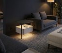 Ver imagem 6 de Mesa de Cabeceira Multifuncional Smart Clean: Carregador por Indução, Led Automático e Soft Close Ct