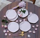 Ver imagem 3 de Conjunto de 6 Pratos Rasos 27 cm Ryo Pink Sand