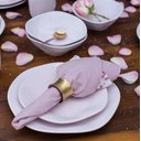 Ver imagem 2 de Conjunto de 6 Pratos Rasos 27 cm Ryo Pink Sand