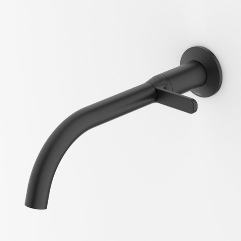 Torneira para Lavatório de Parede Design Celite Colorido/Preto Matte