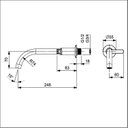 Ver imagem 2 de Torneira para Lavatório de Parede Design Celite