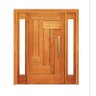 Porta Pivotante Estrelar com Visor Lateral Duplo - Madeira Maciça - Angelim:2,17m X 2,00m - 1