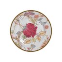 Ver imagem 1 de Conjunto com 6 Pratos de Sobremesa China Flowers Ø21cm Alleanza Cerâmica Revendedor Autorizado. Prod