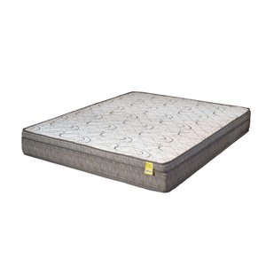 Colchão King de Espuma D-45 Dreemy Mega 193x203x25cm Cinza com Branco Apolospuma Cinza com Branco
