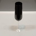 Ver imagem 5 de Jogo 2 Peças Taça de Vidro 195ml Preto 26x7x7cm Vinho Água Espumante Champagne