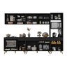 Cozinha Modulada Completa Compacta 5 Pçs com Balcão para Cooktop Veneza Multimóveis MP2268  - 5