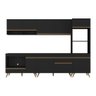 Cozinha Modulada Completa Compacta 5 Pçs com Balcão para Cooktop Veneza Multimóveis MP2268  - 6