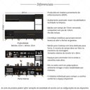 Ver imagem 3 de Cozinha Modulada Completa Compacta 5 Pçs com Balcão para Cooktop Veneza Multimóveis MP2268