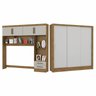 Guarda-roupa Casal Modulado 4 Portas Santiago 3 Portas 5 Gavetas - 3
