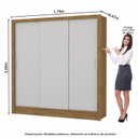 Ver imagem 6 de Guarda-roupa Casal Modulado 4 Portas Santiago 3 Portas 5 Gavetas