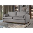 Ver imagem 2 de Sofá 4 Lugares Living Linho M-168 Martins Cinza