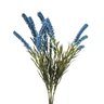 Lavanda Azul 5 Galhos 33cm Buquê Flor Planta Artificial - 1
