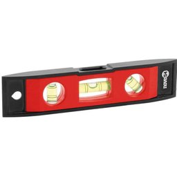 Nível Bolha Base Magnética 6 Pol. Nove54 Nível Pedreiro Nível Gesseiro Hobby - 1