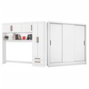 Ver imagem 2 de Guarda-Roupa Casal Modulado 5 Portas Santiago 3 Portas 5 Gavetas Branco
