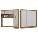 Ver imagem 2 de Guarda-roupa Casal Modulado 5 Portas Santiago 3 Portas 5 Gavetas