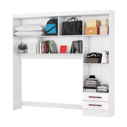 Guarda-roupa Casal Modulado 5 Portas com Cama Santiago 3 Portas 5 Gavetas - 2