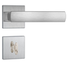Fechadura Banheiro 823/35 Roseta Quadrada Broca 40mm Escovado Stam - 1