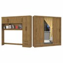Ver imagem 3 de Guarda-roupa Casal Modulado 5 Portas Santiago 3 Portas Plus 5 Gavetas com Espelho