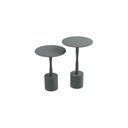 Ver imagem 2 de Conjunto Mesa Lateral de Canto Parma 100% MDF 65cm x 40cm x 40cm Cinza