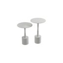 Ver imagem 2 de Conjunto Mesa Lateral de Canto Parma 100% MDF 65cm x 40cm x 40cm Branco