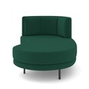 Ver imagem 4 de Sofá Chaise Longue Sala de Estar Living Lucca Direito D02 Veludo Verde C-303 - Lyam Decor