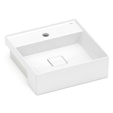 Cuba de Semi Encaixe 40x40cm com Mesa T10 Roca