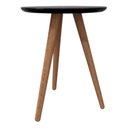 Ver imagem 2 de Mesa de Apoio Lateral 100% MDF 45cm x 45cm x 52cm Esmeralda Preto
