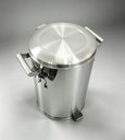 Ver imagem 1 de Lixeira com Pedal e Alça Aço Inoxidável 50 Litros