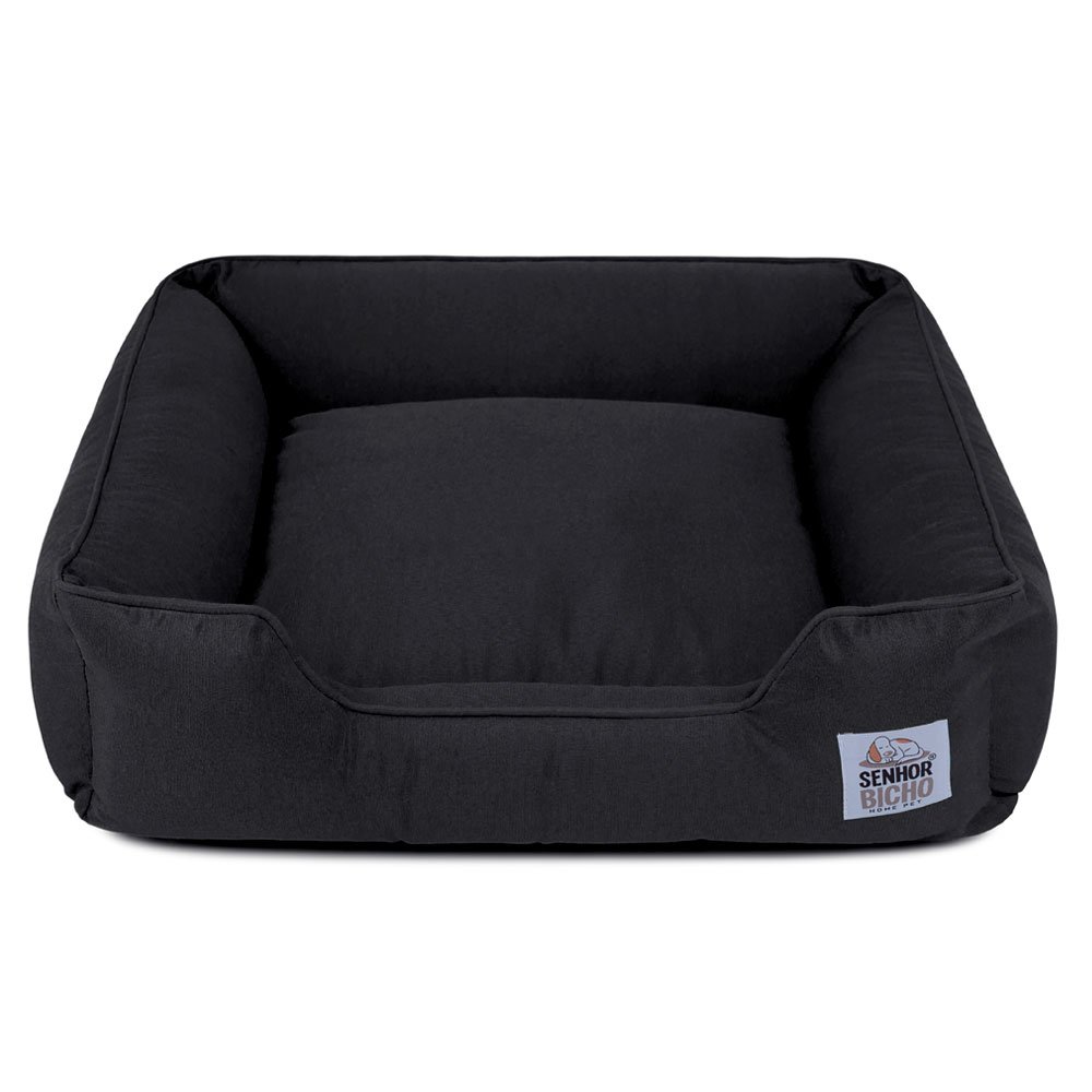 Cama de Cachorro com Zíper Fancy - M - Black - 1