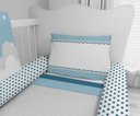 Ver imagem 4 de Kit Berço Enxoval de Bebê Ursinho Azul