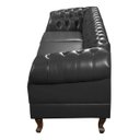 Ver imagem 4 de Namoradeira Duque Chest 3 Lug Courano Preto