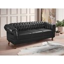 Ver imagem 2 de Namoradeira Duque Chest 3 Lug Courano Preto