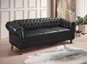 Ver imagem 2 de Namoradeira Duque Chest 3 Lug Courano Preto