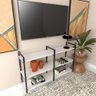 Rack Prateleira Industrial Home Parede Hack Bancada Rack Rak Branco Off White - 1