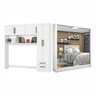 Guarda-Roupa Casal Modulado 5 Portas Santiago 3 Portas Premium 5 Gaveta com Espelho - 2