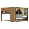 Guarda-Roupa Casal Modulado 5 Portas Santiago 3 Portas Premium 5 Gaveta com Espelho - 2