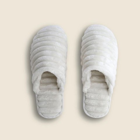 Pantufa Premium Cane Microfibra Bege 41x42 - A\casa
