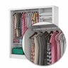 Guarda-roupa Casal Modulado 5 Portas com Cama Santiago 3 Portas Premium 5 Gaveta com Espelho - 9