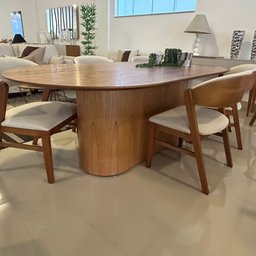 Sala de Jantar Mesa Hana com 6 Cadeiras Horus - 4