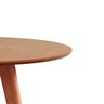 Mesa de Jantar Redonda Tripé Square em Madeira Maciça- 108cm - 4