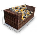 Ver imagem 2 de Conjunto Bora Bora - 1 Sofá 2 Lugares + 2 Poltronas + 1 Mesa de Centro - Itamaracá