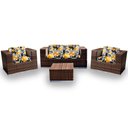 Ver imagem 1 de Conjunto Bora Bora - 1 Sofá 2 Lugares + 2 Poltronas + 1 Mesa de Centro - Itamaracá