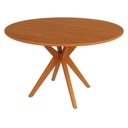 Ver imagem 2 de Mesa de Jantar Base Estrelada de Madeira Maciça Alice- 108cm