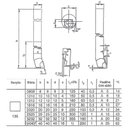 Ver imagem 3 de Ferramenta Soldada P/ Furos Não Passantes Iso 9 - 1616 D K10