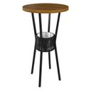 Ver imagem 1 de Mesa Bistrô para Área Gourmet com Cooler 0,70m - Bar - Paonanda Decor