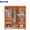 Ver imagem 6 de Guarda-Roupa 3 Portas 1 Com Espelho 2 Gavetas e Pés Amanda Espresso Móveis