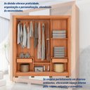 Ver mais imagens de Guarda-Roupa 3 Portas 1 Com Espelho 2 Gavetas e Pés Amanda Espresso Móveis