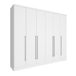 Guarda Roupa Casal 6 Portas 8 Gavetas com Espelho Portugal 270cm Espresso Móveis - 3
