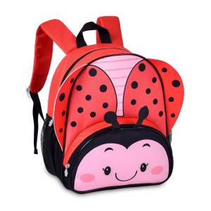 Mochila de Costas Feminina Bolsa Escolar Meninas Bichinhos